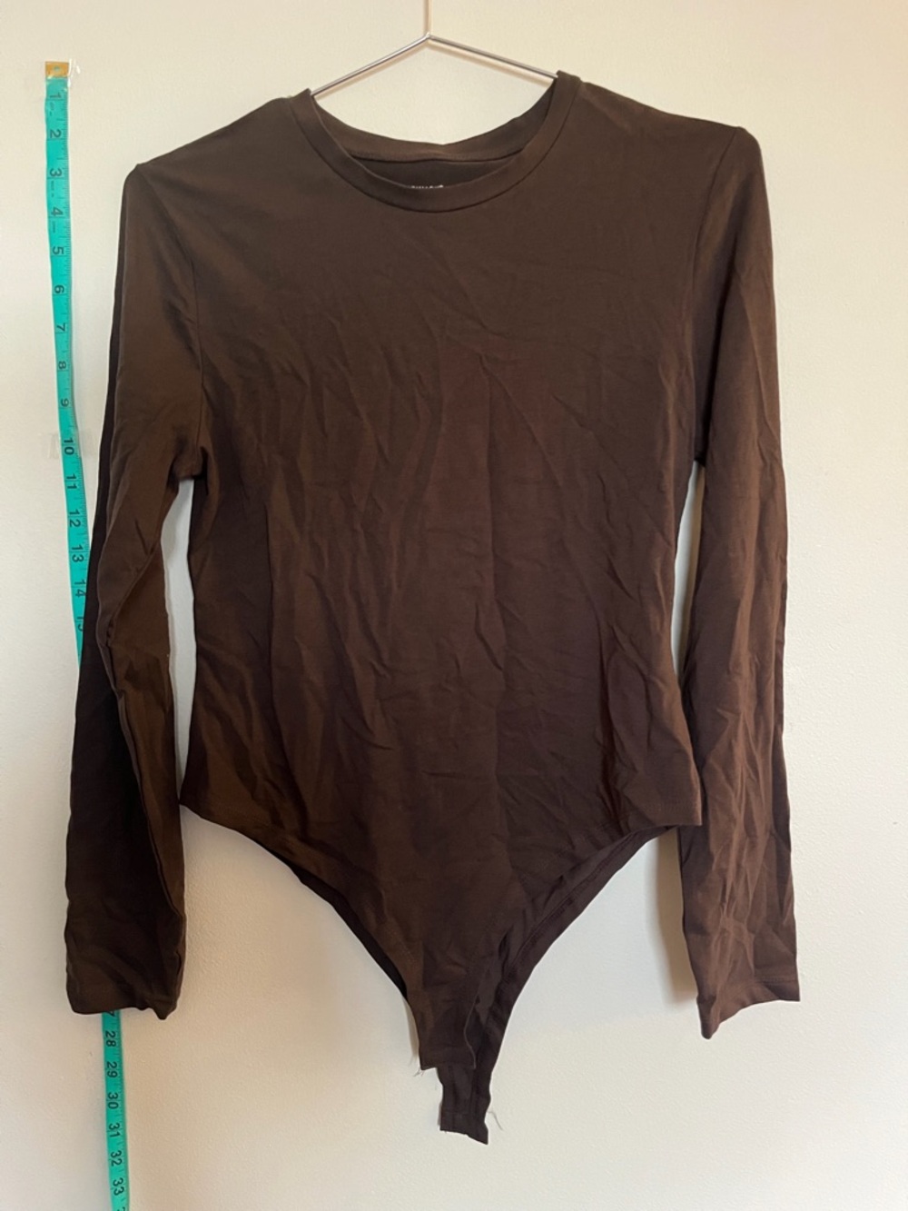 Primark Brown Stretch Long Sleeve Bodysuit